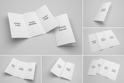 US Letter Trifold Brochure Mockup, a Print Template by Petr Stránský (Thumbnail 1 of 8)