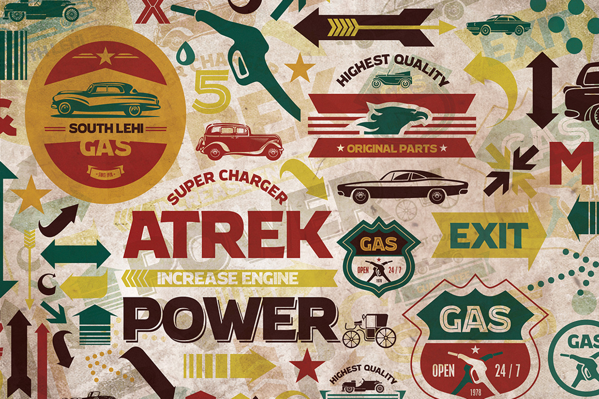 Atrek - Bold, Inline & Cutline preview 4