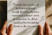 Nurhijaz - Arabic Display, a Script Font by Indotype Foundry (Thumbnail 5 of 10)