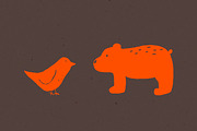Animal hand-drawn elements, an Object Illustration by StudioSonna (Thumbnail 2 of 6)