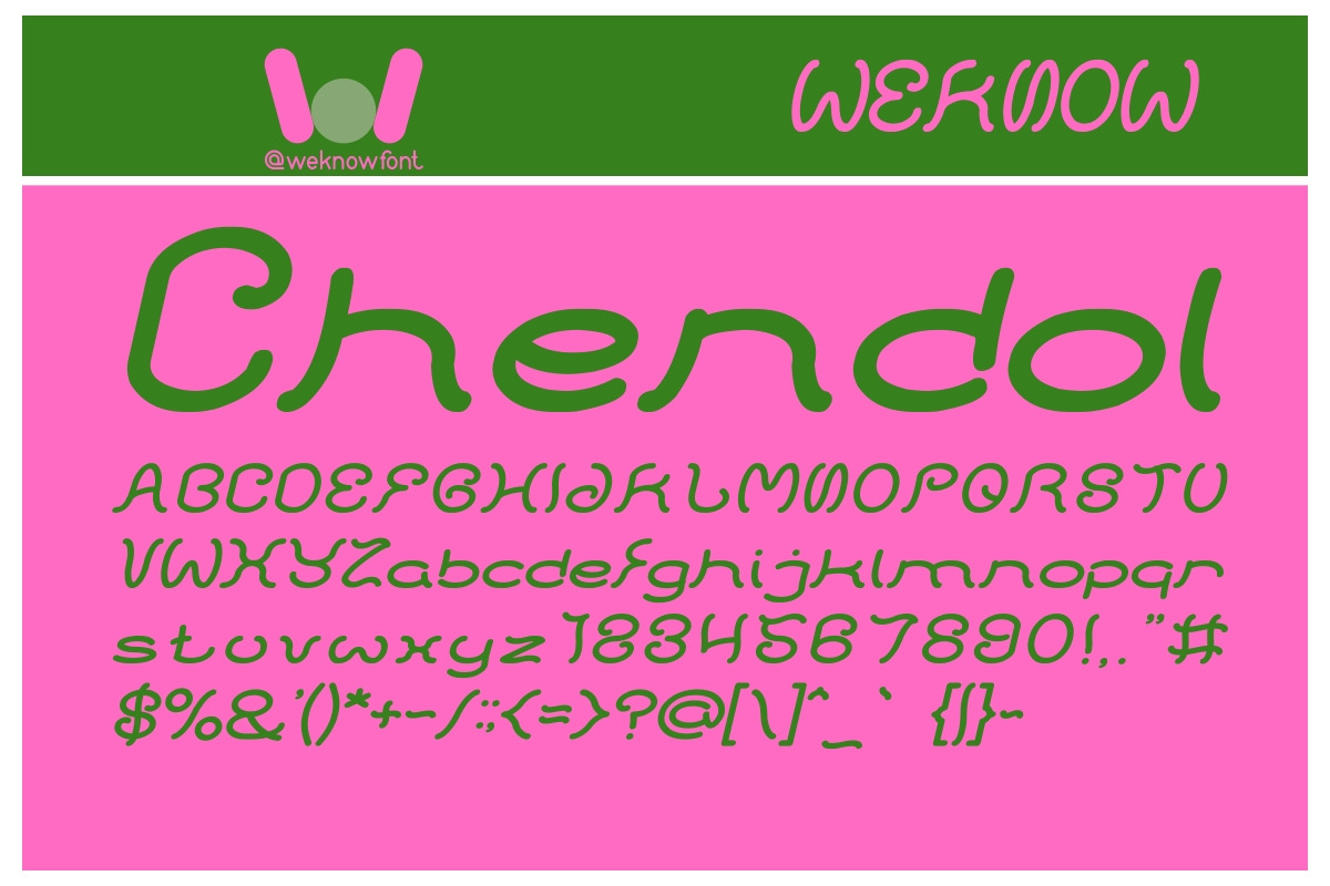 Honestly Font, a Font by weknow (Photo 5 of 5)