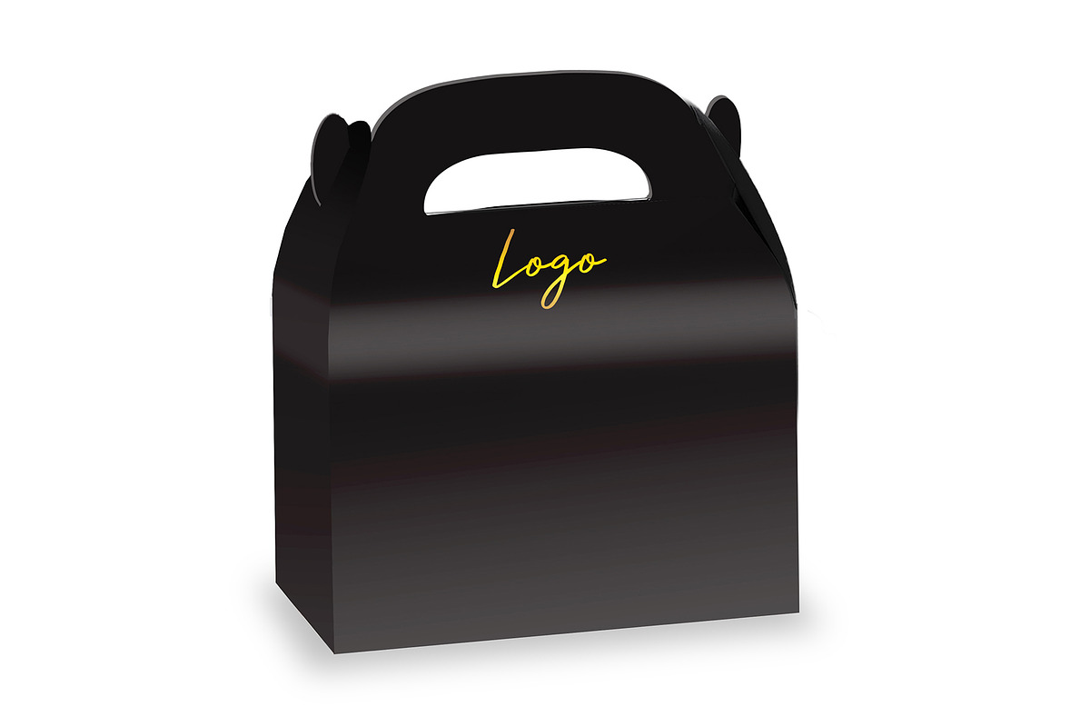 Gable Box Mockup + Template, a Packaging Mockup by Korner (Photo 8 of 12)