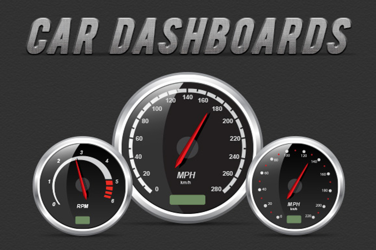 Car Dashboards, a Transportation Illustration by Seyyahil (Photo 1 of 2)