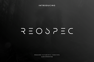 Reospec, a Font by garismantra