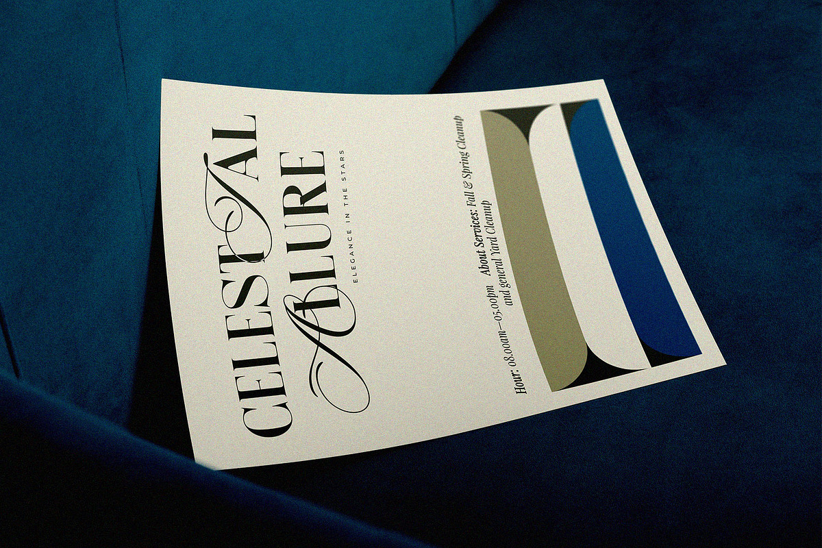 Monycha — Modern Serif Script, a Serif Font by Almeera Std (Photo 6 of 10)
