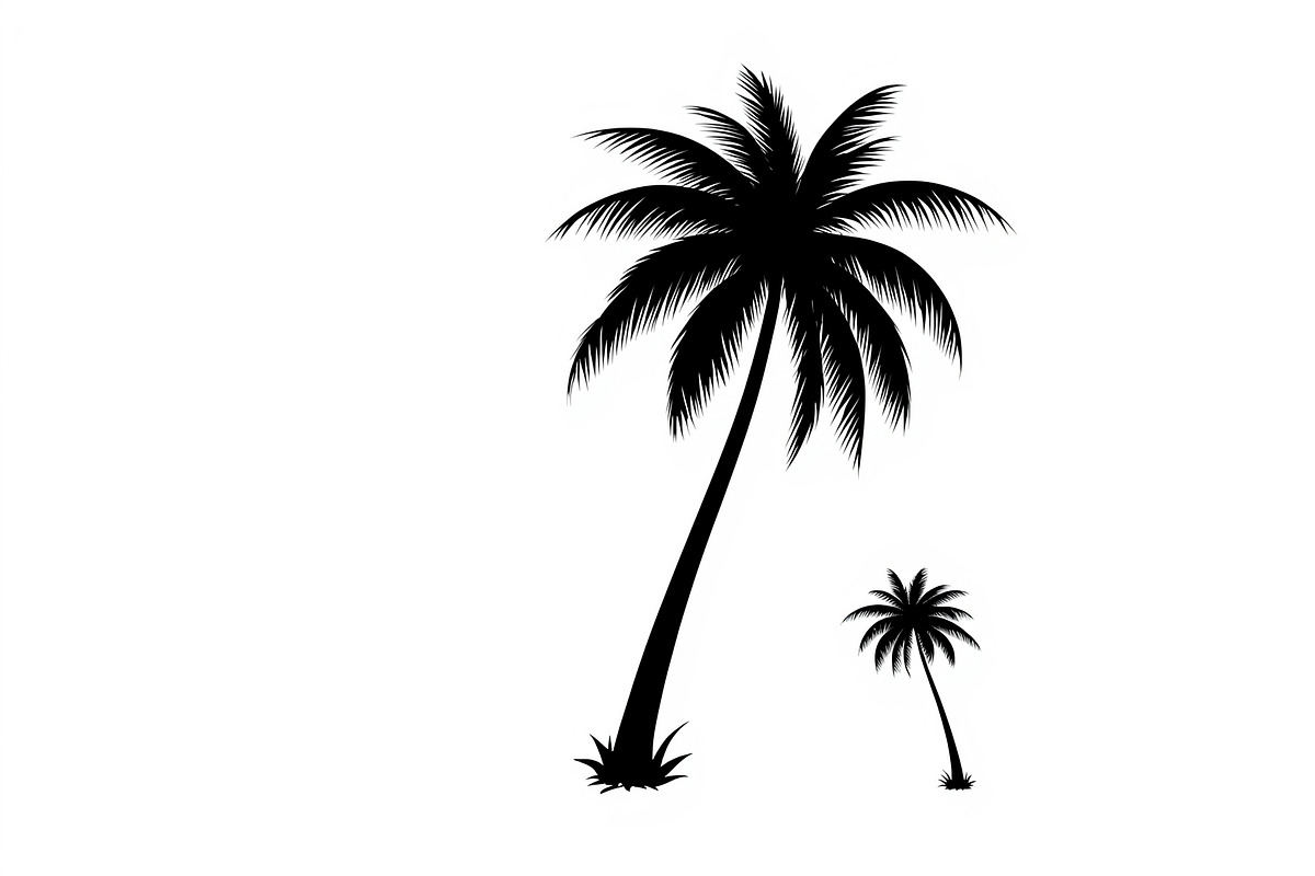 Tropical Palm Tree Bundle, an Illustration by BIPLOB EXPERT (Photo 18 of 21)