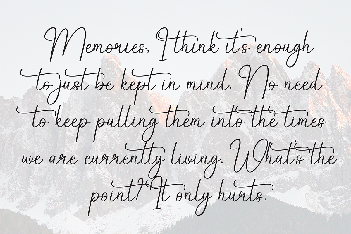 Book Christmas | Script Font, a Handwritten Font by Scratchones (Photo 6 of 9)