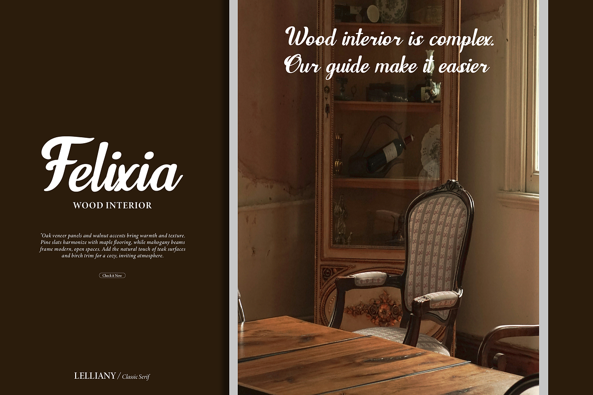 Lelliany | Handwritten Font, a Script Font by gracetype_studio (Photo 5 of 15)