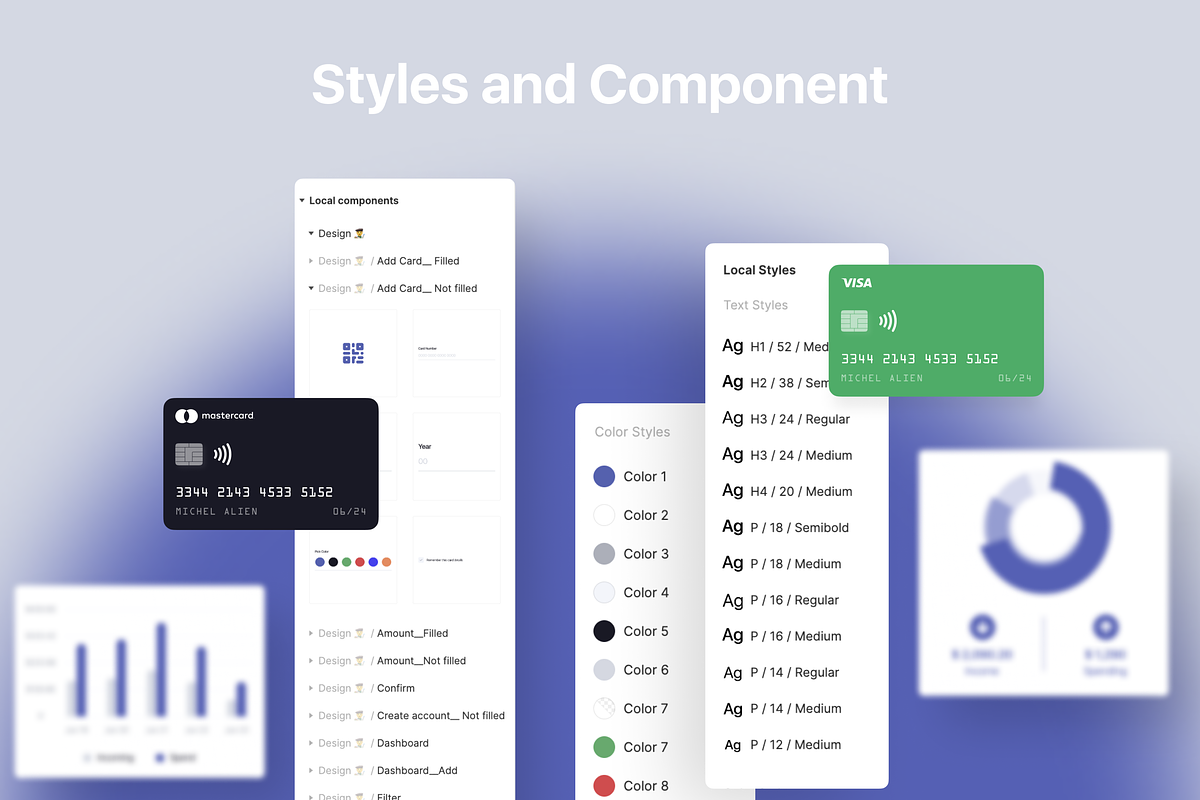 Banking. ui kit, an App Template by alievimrax (Photo 6 of 6)