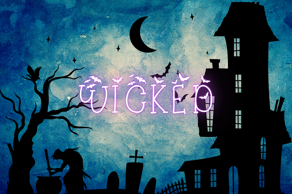 Batty Belfry Halloween Bats Font, a Serif Font by Dancing with Ink (Photo 4 of 24)