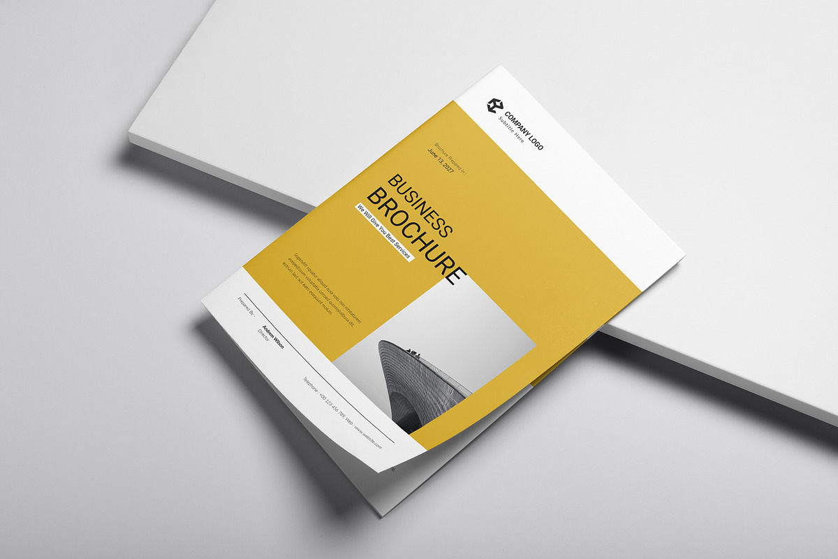 Business Brochure Template preview 2