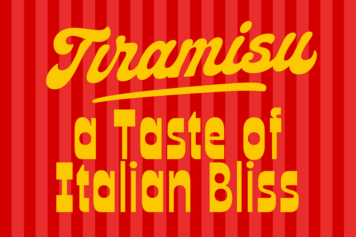 Pasta Monday - Font Duo, a Handwritten Font by The Native Saint Club (Photo 1 of 17)