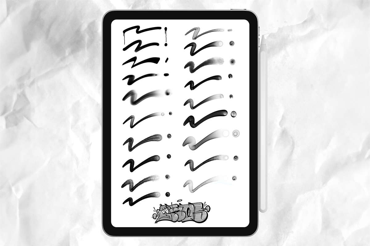 Graffiti Pack For Procreate by IKOS, a Brushes & More by Torus1 (Photo 8 of 11)