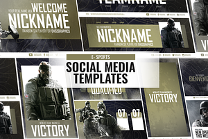 E- Sports Social Media Template