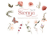 Wild floral illustrations - Sienna, an Illustration by TheHappyGiftArt (Thumbnail 3 of 9)