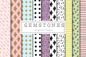 Gemstones Backgrounds