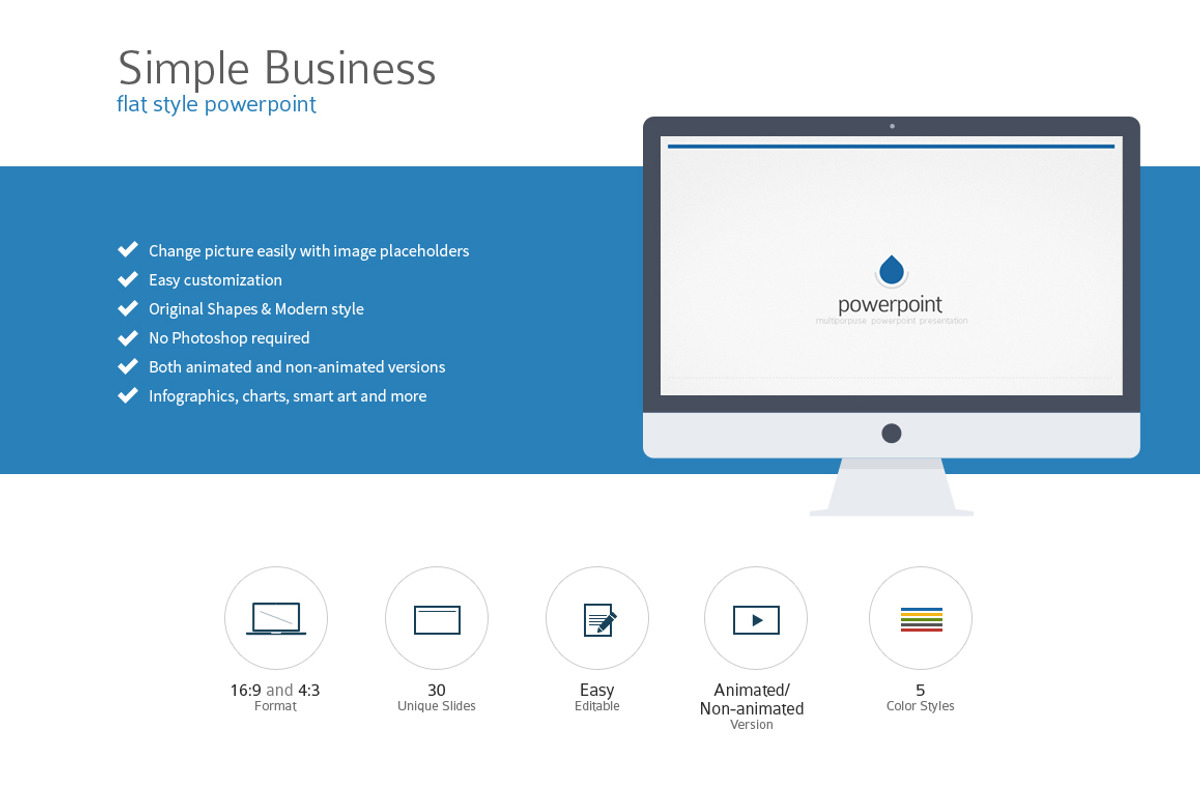 Ultimate Flat Style Bundle, a Presentation Template by iDny (Photo 5 of 5)