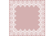 Floral Fine Frame, a Pattern Graphic by FineArtStudio (Thumbnail 1 of 3)