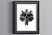 Inkblot (Rorschach test) art kit, a Texture Graphic by Transfuchsian (Thumbnail 5 of 5)