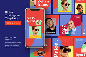 Nellsy - Brand Colorful Social Media