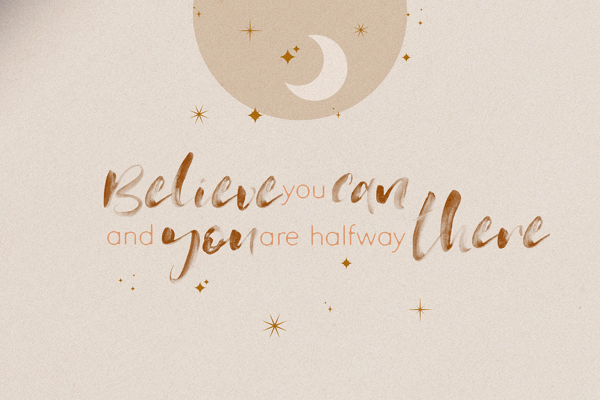 KindSoul SVG Script & Serif Font Duo preview 6