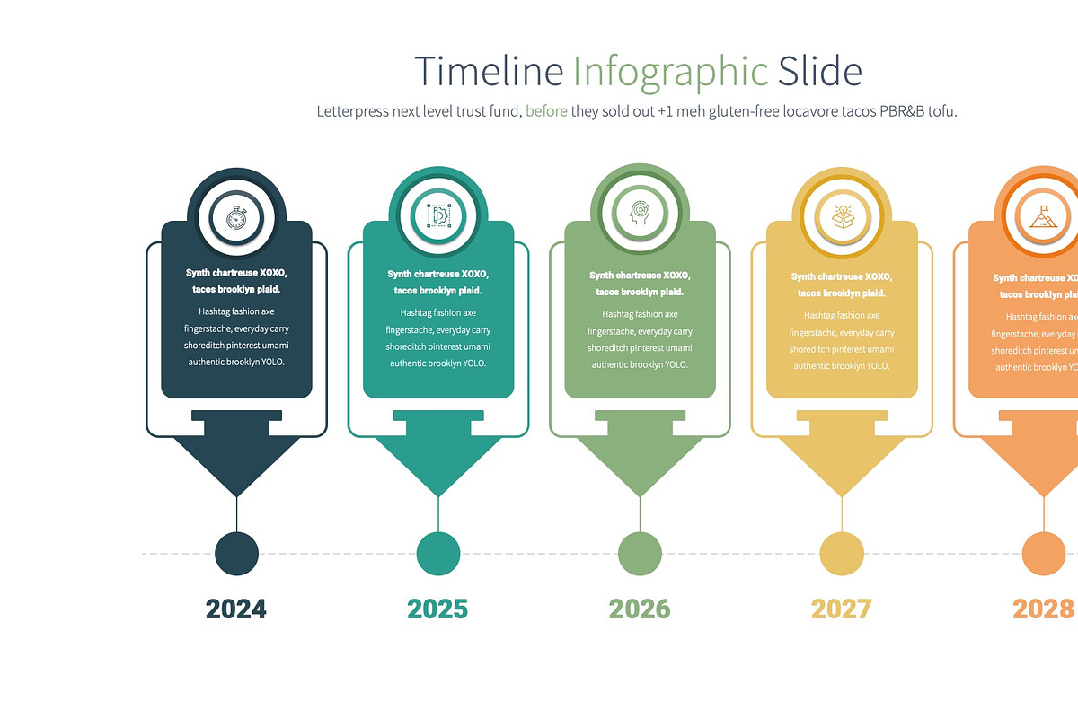 Timeline Keynote Presentation Slides, a Presentation Template by Pulsecolor (Photo 9 of 20)