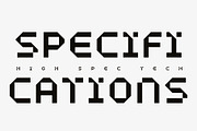 Tektype, a Font by Arkitype (Thumbnail 5 of 14)