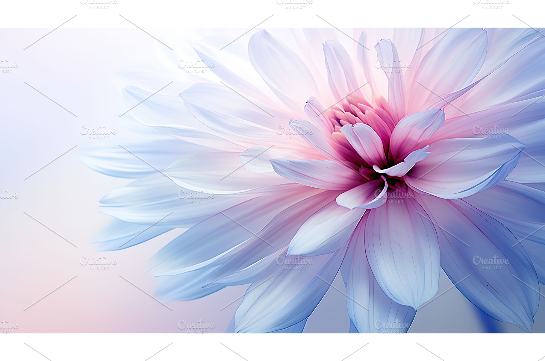 bloom blurred flower ai generated, a Nature Photo by pikepicture