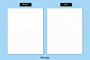 Neutral Bujo: 4 Page Printable, a Stationery Template by Bella+Sophia Creative (Thumbnail 2 of 5)