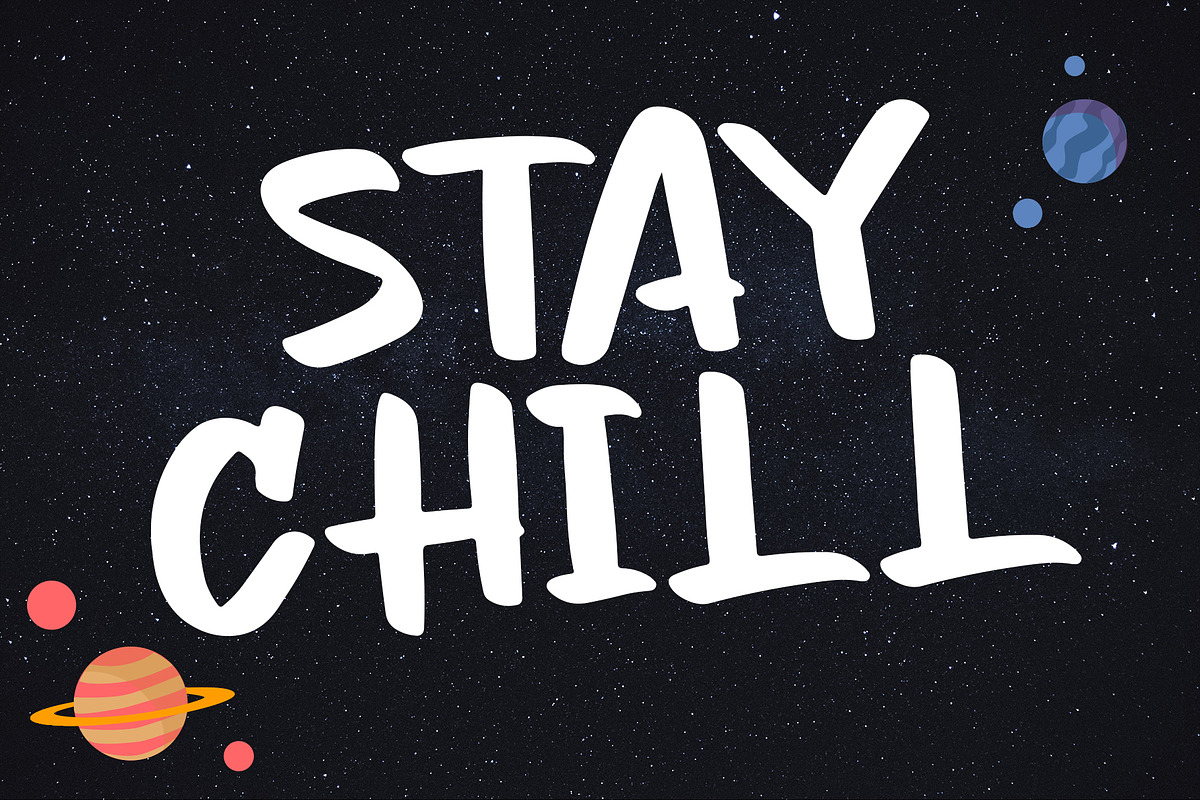 Night Glow - Handwritten Font preview 4