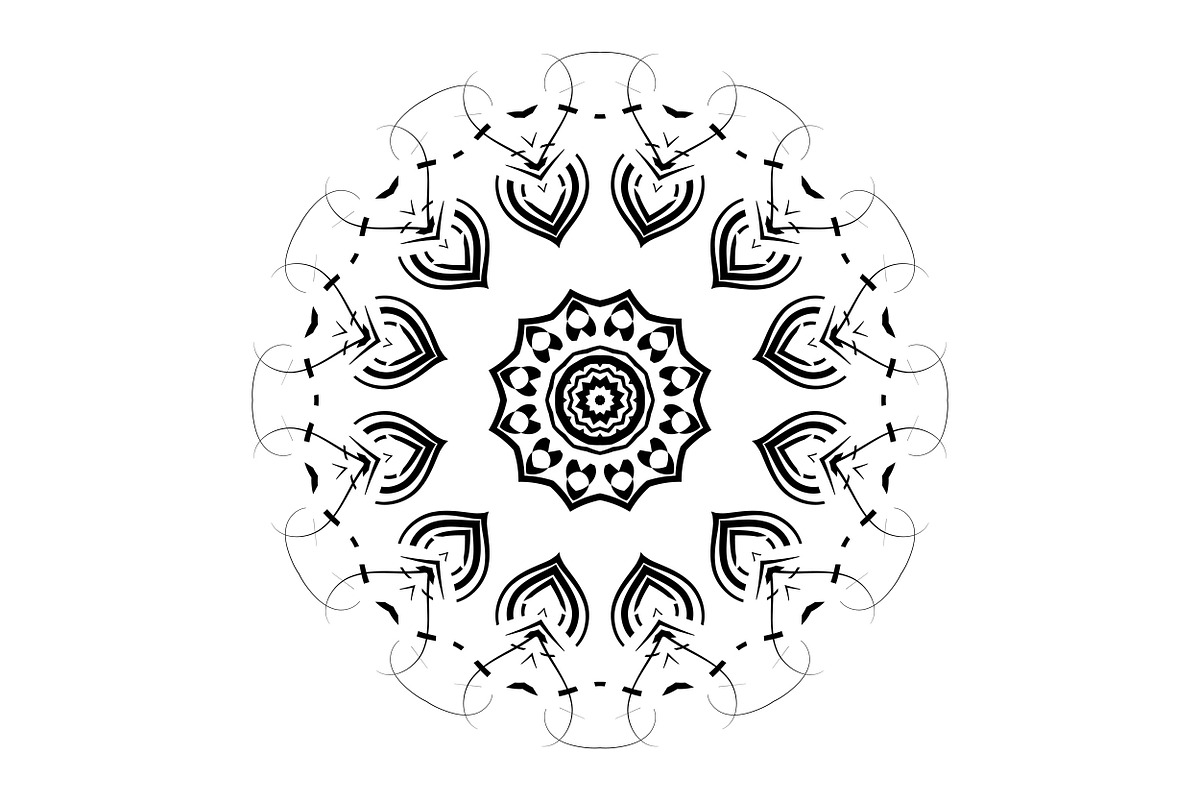 High Quality Mandala Clipart Bundle, a Decorative Illustration by NJ Himel (Photo 45 of 103)