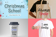 SPECIAL CHRISTMAS FONTBUNDLE, a Handwritten Font by Letterafa Studio (Thumbnail 8 of 11)