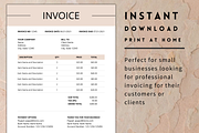 Invoice Template for Canva, a Templates & Theme by Minva Themes (Thumbnail 2 of 3)