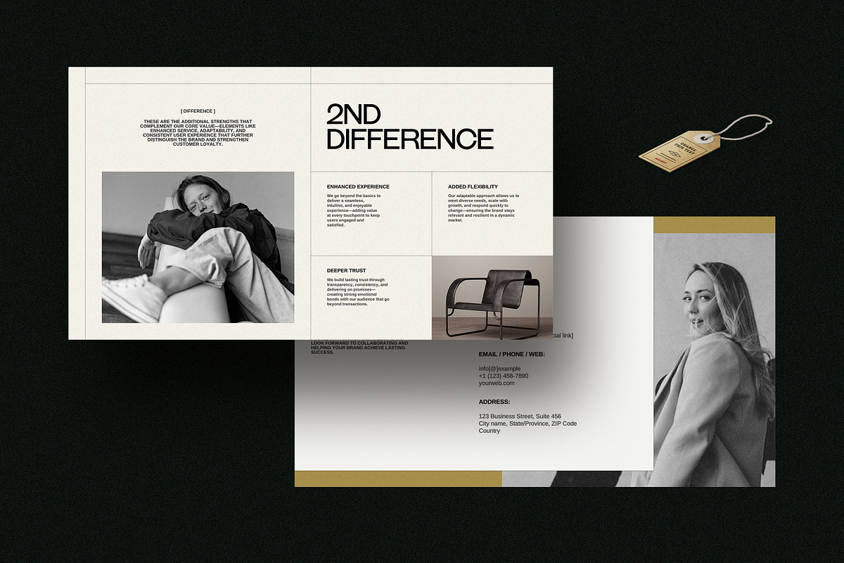 Krama Brand Strategy Template, a Presentation Template by Studio Elevate (Photo 4 of 12)