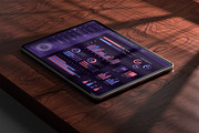 Premium iPad Pro Mockup Pack 6 views, an iPad Mockup by Illusiongraphic (Thumbnail 2 of 16)