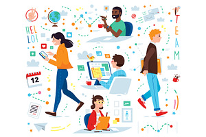Creative People Illustration