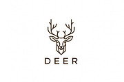 Minimal Deer Logo, a Branding & Logo Template by Logocreative (Thumbnail 2 of 2)