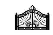 Ornate Iron Gate SVG Bundle, an Illustration by Designs_River (Thumbnail 26 of 31)