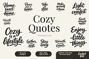 Cozy Quotes Lettering Bundle, an Object Graphic by Yanakicc (Thumbnail 1 of 9)