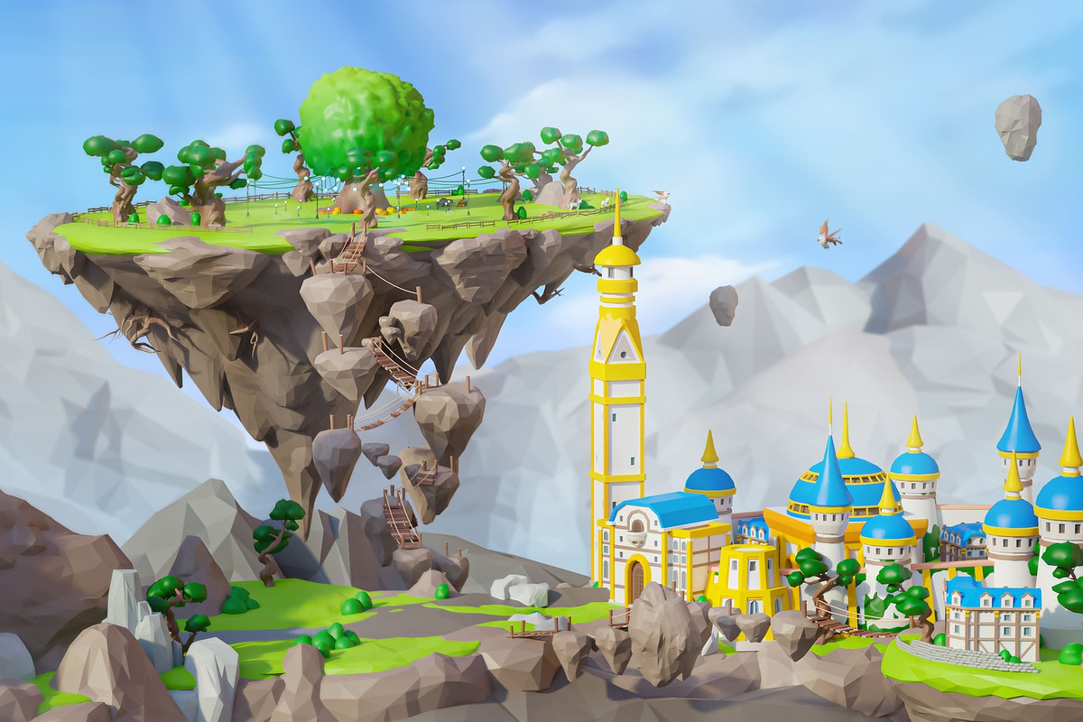 Fantasy 1, an Environmental 3D Model by ithappy (Photo 20 of 40)