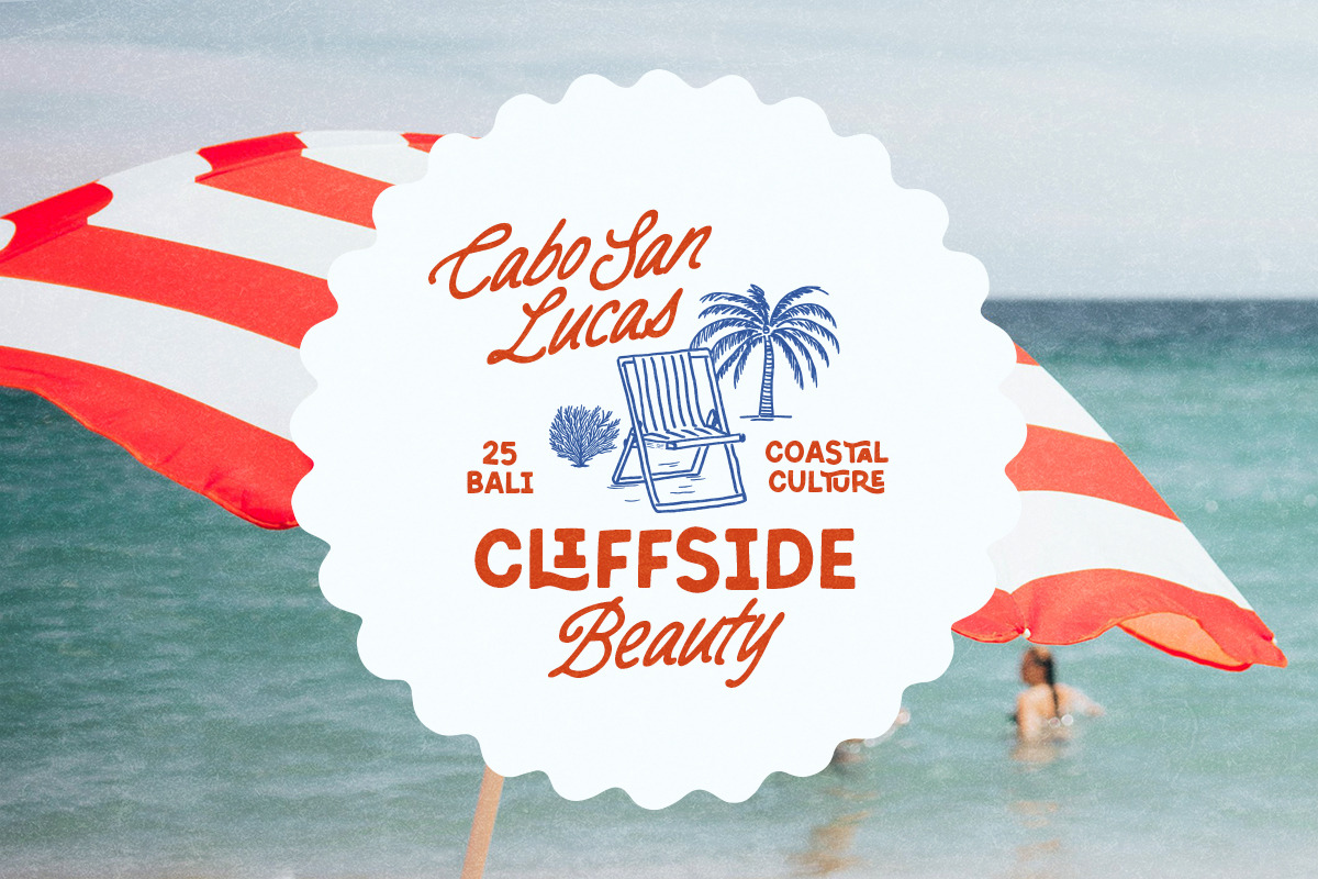 Cyprus Sunrise - Holiday Font Duo, a Sans Serif Font by Sarid Ezra (Photo 3 of 9)