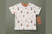 Vintage Little Forest watercolor set, an Animal Illustration by Estudio 812 (Thumbnail 4 of 8)