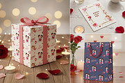Valentine’s Day Watercolor Love Set, an Illustration by Hanna's ArtLab (Thumbnail 4 of 7)