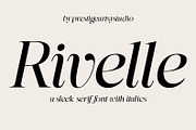 Rivelle, a Serif Font by Prestige Artsy Studio (Thumbnail 1 of 10)