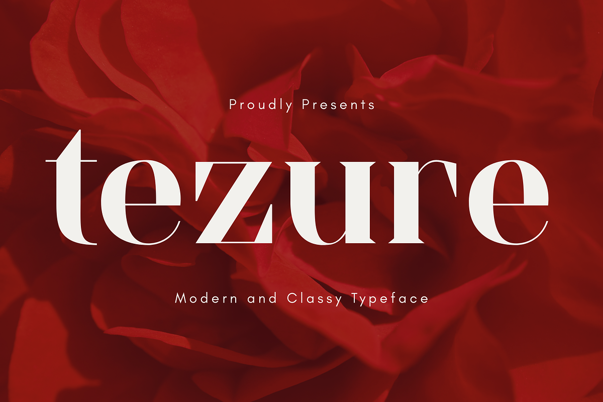 Tezure, a Serif Font by Pinisi ART (Photo 1 of 10)