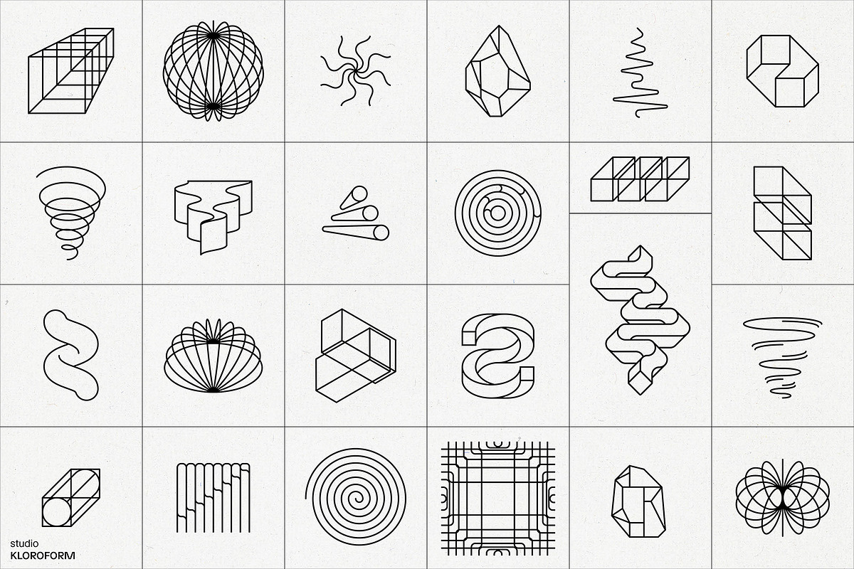 MONOZEN 2 - 120 icons, an Object Graphic by kloroform (Photo 10 of 14)