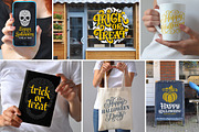 6+6+6 Halloween hand lettering!, an Illustration by bariskina (Thumbnail 4 of 4)