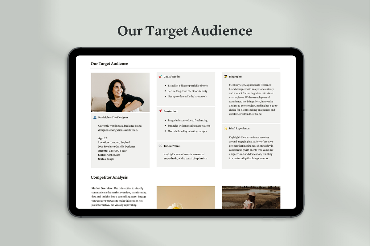 Notion Brand Presentation Template, a Templates & Theme by Swyn.Studio (Photo 7 of 10)
