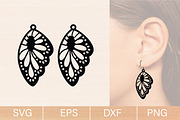 Trendy Earrings Laser Cut Svg bundle, an Object Graphic by jannatulpakhi (Thumbnail 13 of 13)