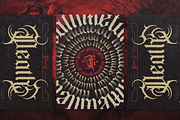 Ethoris - Blackletter Horror, a Blackletter Font by Burntilldead (Thumbnail 8 of 12)